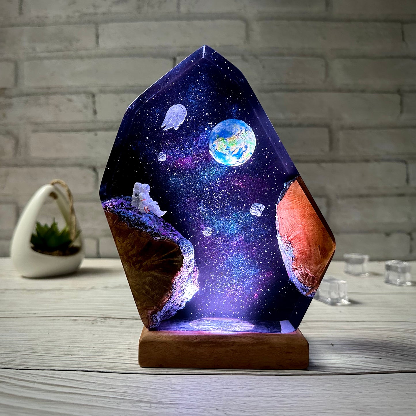 Interstellar Epoxy Lamp