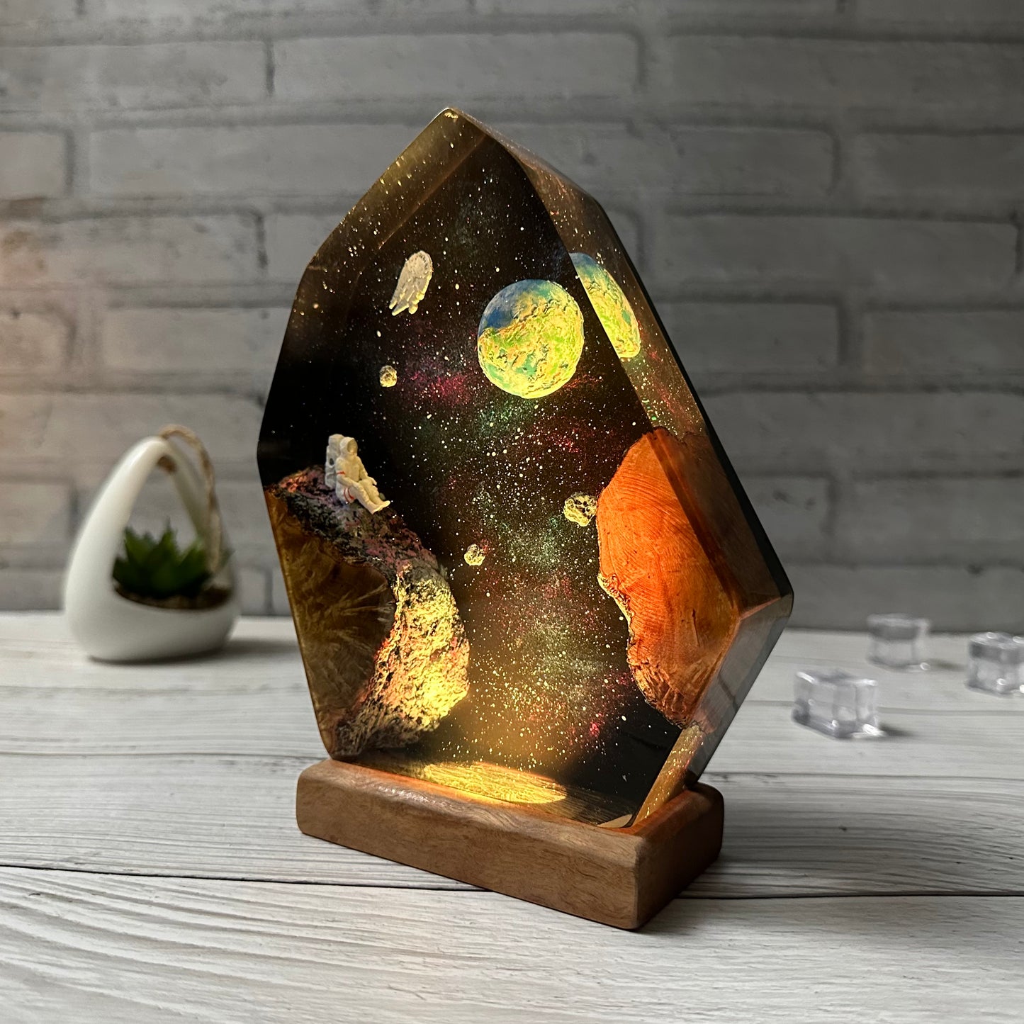 Interstellar Epoxy Lamp