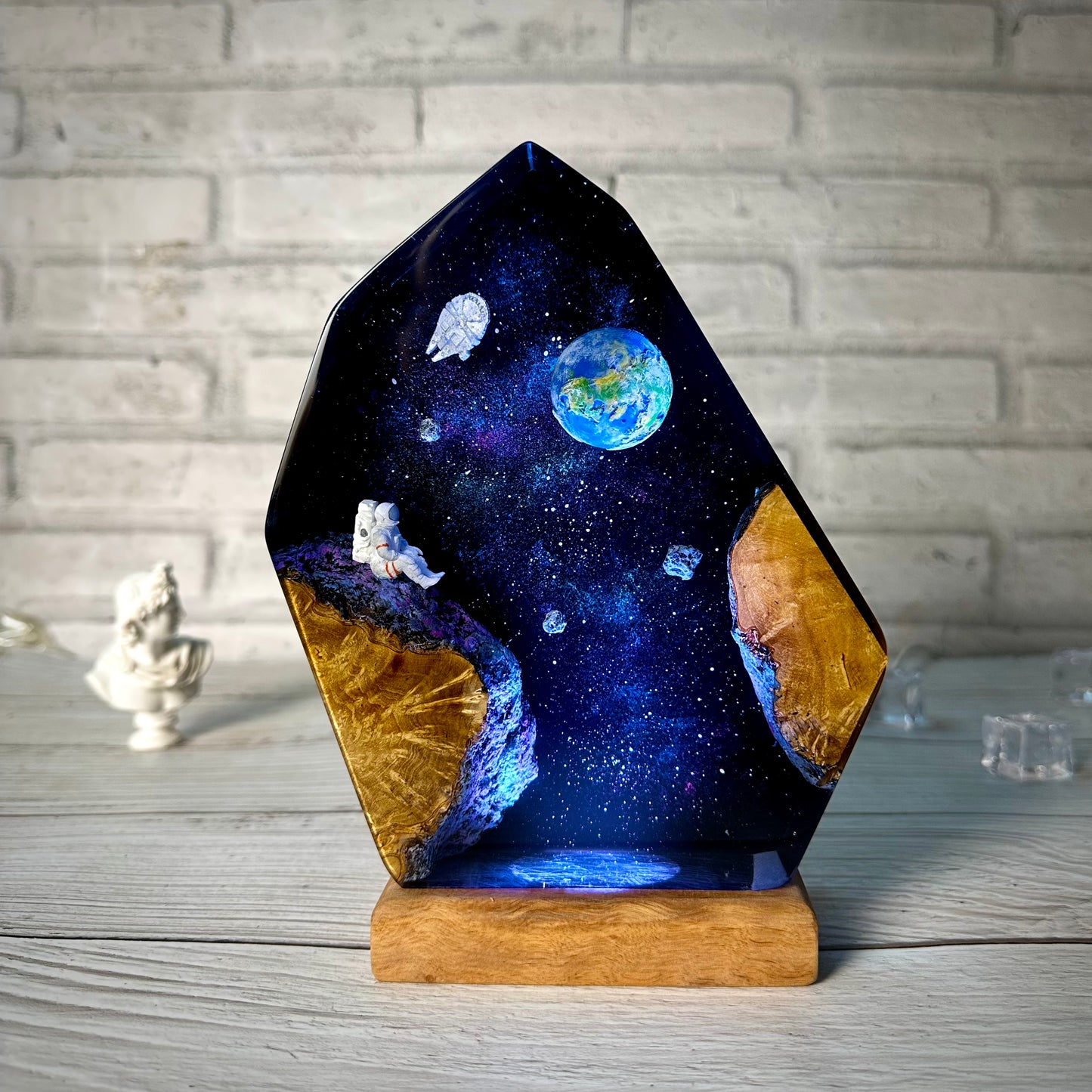 Interstellar Epoxy Lamp