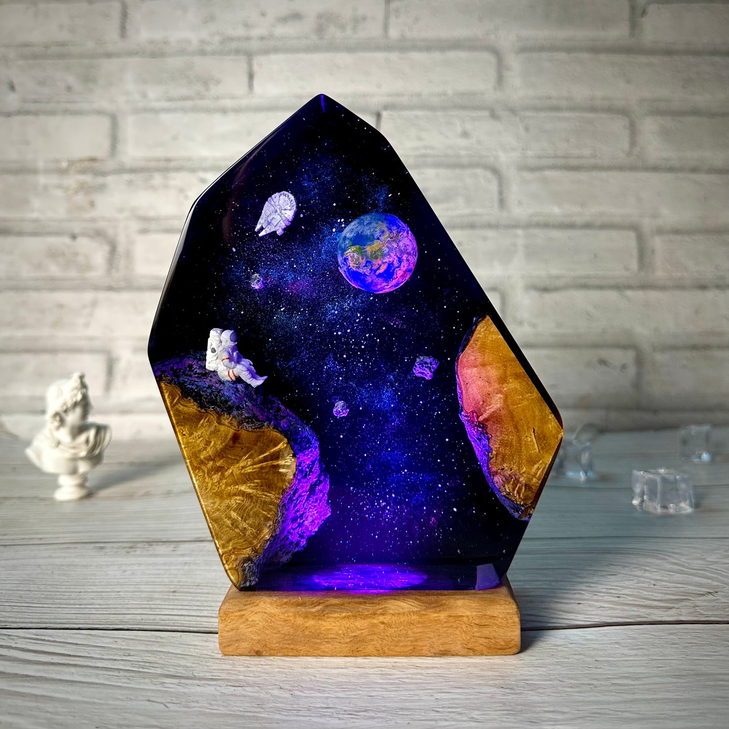 Interstellar Epoxy Lamp