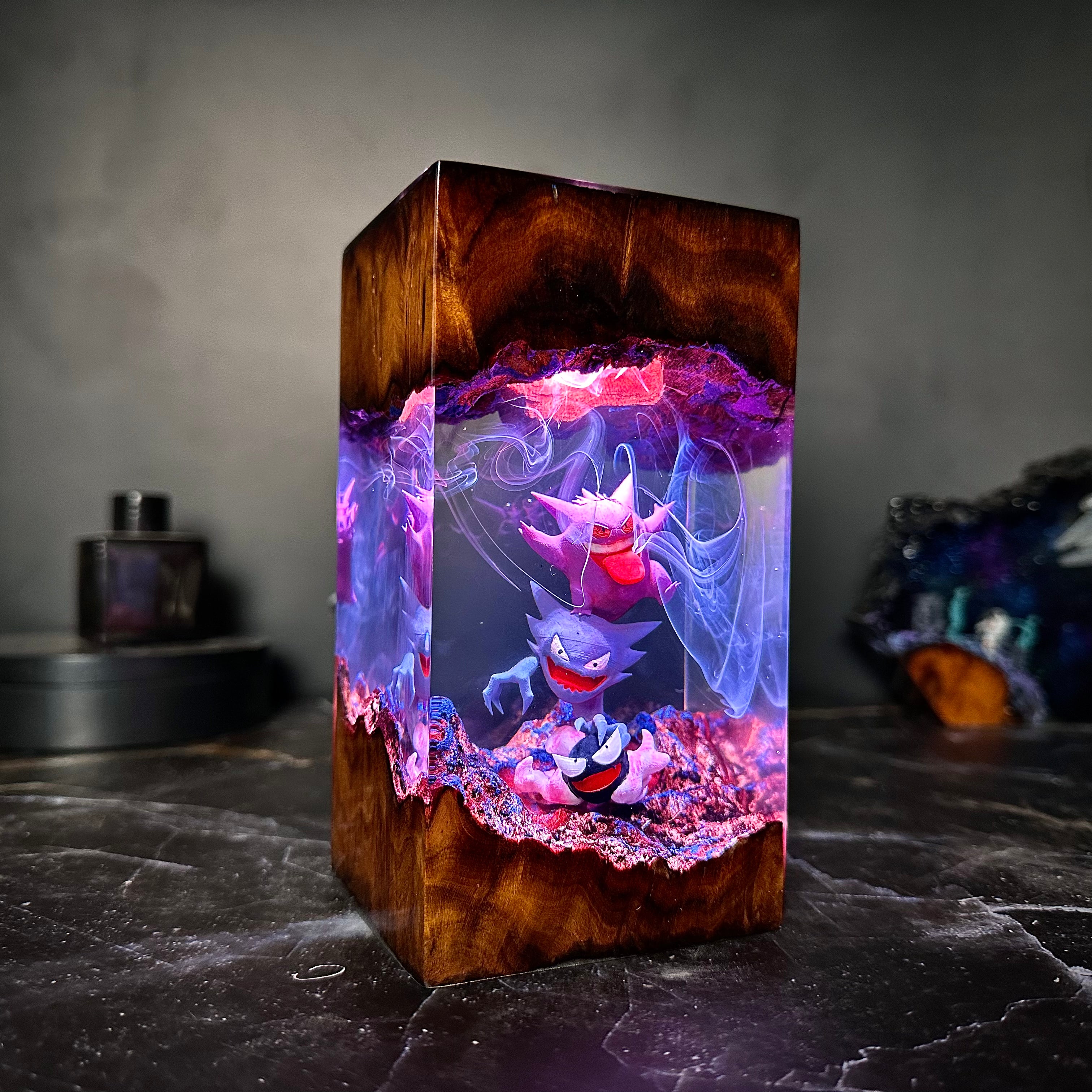 Pokemon gengar Resin lamp