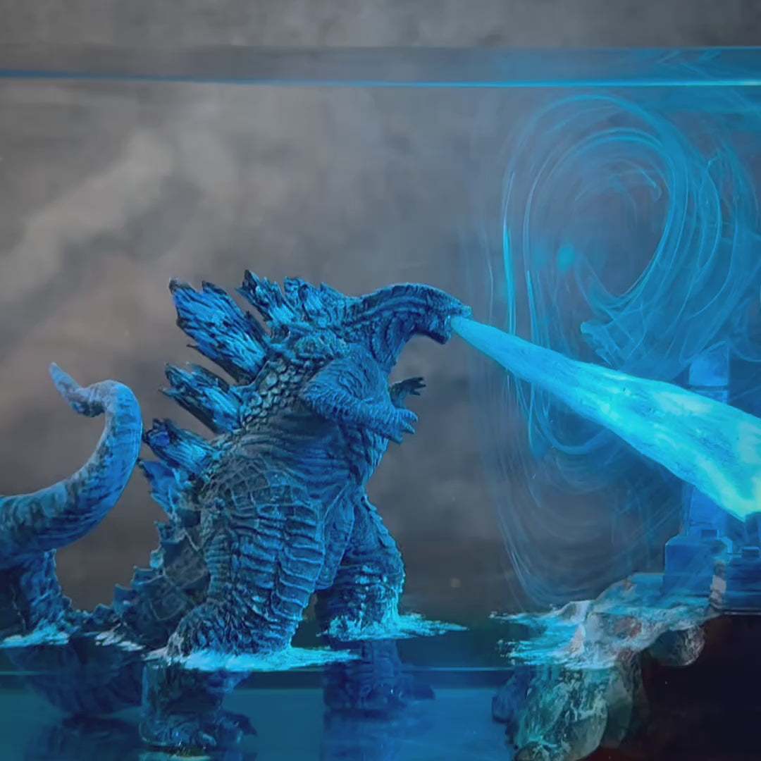 Godzilla Resin Lamp